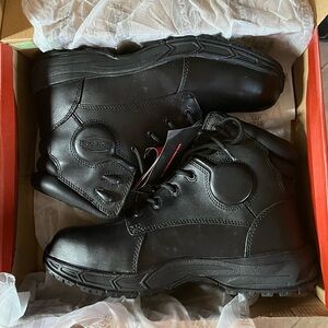 Iron Age Men’s NEW size 10 Black Combat like Boots Steel Toe